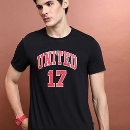KETCH Varsity Printed Relaxed Fit T-shirt-image-64