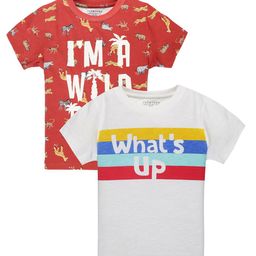 PLUM TREE Boys Pack Of 2 Printed T-shirt-image-15