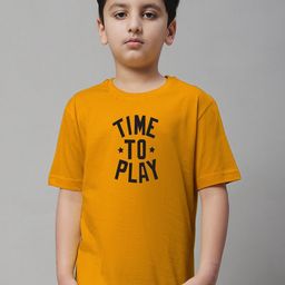 Friskers Boys Typography Printed Pure Cotton T-shirt-image-66