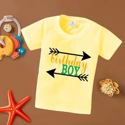 Babywish Boys Typography Printed Cotton T-shirt-picture-4