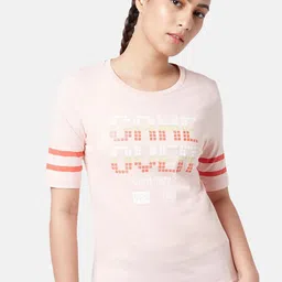 Ajile by Pantaloons Typography Printed Cotton Sports T-Shirt-image-49