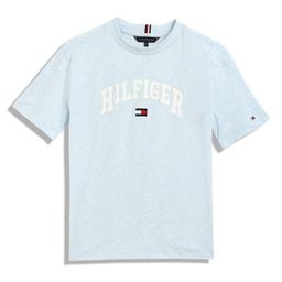 Tommy Hilfiger Boys Typography Printed Round Neck Cotton T-shirt-image-76
