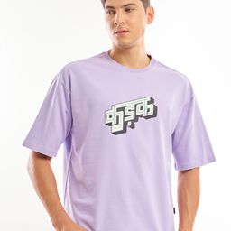 Beyoung Men Typography Printed Applique T-shirt-image-6