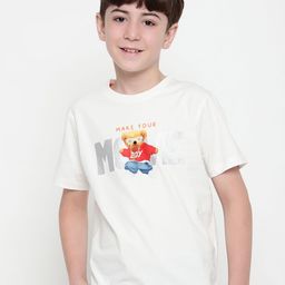 Octave Boys Round Neck Graphic Printed T-shirt-picture-18