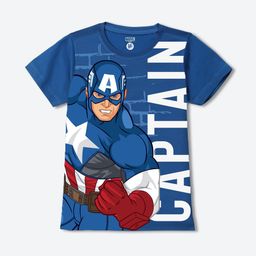 YK Marvel Boys Printed Applique T-shirt-picture-39