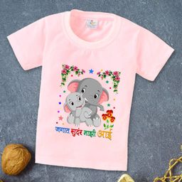 Babywish Kids Printed Applique T-shirt-image-88
