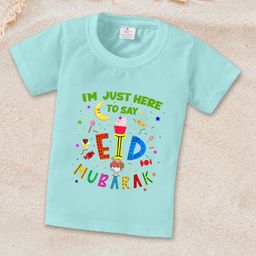 Babywish Kids Relaxed Fit Typography Printed Cotton T-shirt-picture-1