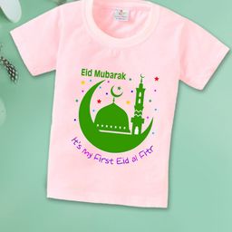 Babywish Kids Relaxed Fit Graphic Printed Cotton T-shirt-image-75