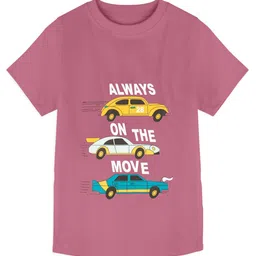 ZIP ZAP ZOOP Boys Printed Round Sleeves Short Sleeves Regular T-shirt-27