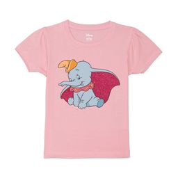Wear Your Mind Girls Dumbo Printed Puff Sleeves Pure Cotton T-shirt-picture-40