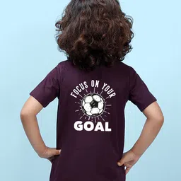 NUSYL Boys Graphic Printed Round Neck T-shirt-image-37