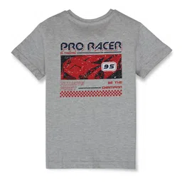 Palm Tree Boys Graphic Printed Cotton T-shirt-image-60