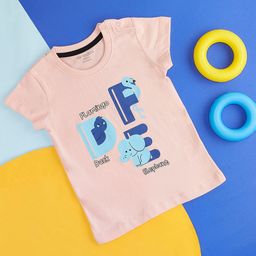 Pantaloons Baby Infant Boys Typography Printed Casual Cotton T-shirt-picture-32