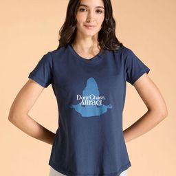 KICA Women Graphic Printed Round Neck Cotton T-shirt-image-7