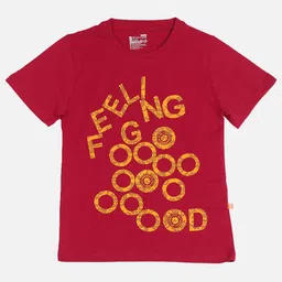 Bodycare Boys Typography Printed Cotton T-shirt-picture-39