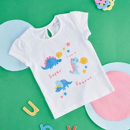 Pantaloons Baby Girls Graphic Printed Cotton  T-shirt-picture-36