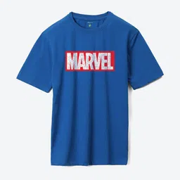 YK Marvel Marvel Print Pure Cotton Oversized T-shirt-image-39