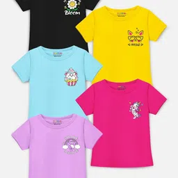 YK X Trampoline Girls 5 Applique T-shirt-image-1