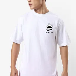 STATUS MANTRA Graphic Printed Round Neck Cotton Casual T-Shirt-image-65