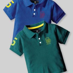 BAESD Boys 2 Polo Collar Applique T-shirt-picture-8