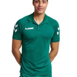 hummel Men Polo Collar Applique T-shirt-image-75