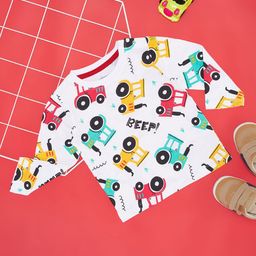 Pantaloons Baby Boys Conversational Printed Round Neck T-shirt-8