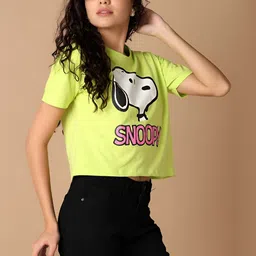 V-Mart Women Graphic Printed T-shirt-picture-38