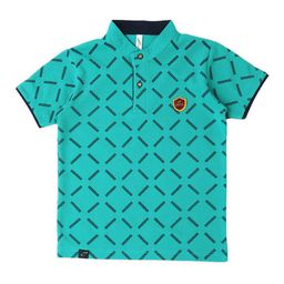 earth conscious Boys Geometric Printed Cotton T-Shirt-image-96