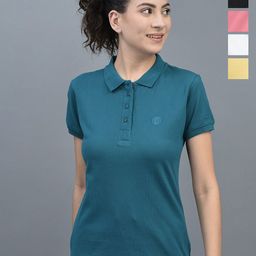 Dollar Missy Women 5 Polo Collar T-shirt-image-85