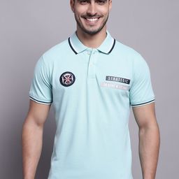Cantabil Men Cotton Polo Collar T-shirt-picture-14