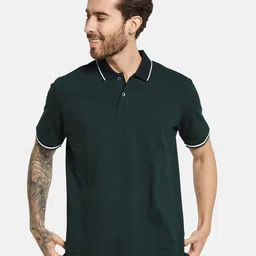 Octave Polo Collar Cotton T-shirt-picture-19