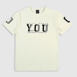 CAVIO Boys Typography Print Round Neck Cotton T-shirt-image-23