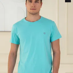 Lux Cozi Pack Of 2 Short Sleeves Round Neck Cotton Casual T-Shirts-image-22