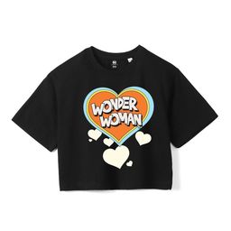 Wear Your Mind Girls Typography Printed Pure Cotton Boxy T-shirt-picture-10
