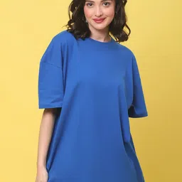 DOOR74 Drop-Shoulder Sleeves Loose Cotton T-shirt-image-76