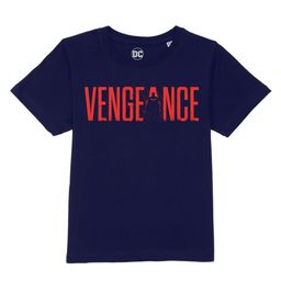 DC by Wear Your Mind Boys Navy Blue Typography Batman Pure Cotton T-shirt-image-50