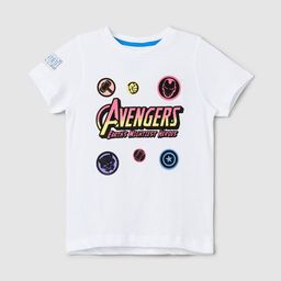 max Boys Avengers Printed Pure Cotton T-shirt-26