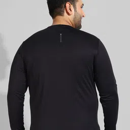 Instafab Plus Men Plus Size Round Neck Flex Running T-shirt image 2