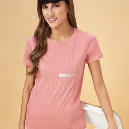 Honey by Pantaloons Typography Printed Pure Cotton T-shirt-image-74
