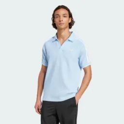 adidas Originals Waffle Knit Polo Shirt-24