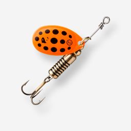 WETA + _DIESE_2 ORANGE BLACK DOTS PREDATOR FISHING SPINNER-image-95