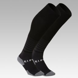 Kids Football Socks Viralto - Black with Stripes-20
