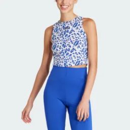 essentials animal-print crop tank top women training women training-image-45