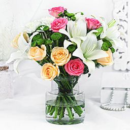 Serene Beauty Floral in vase-image-57