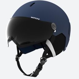 ADULT SKI HELMET VISOR - PST 150 - BLUE WITH BLACK VISOR-image-25