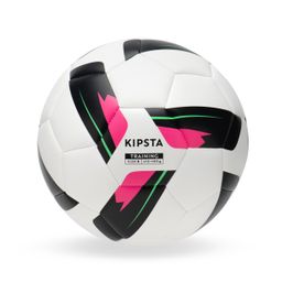 Size 5 Machine-Stitched Football Training Ball - White-image-53