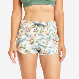 Women's swim shorts - Tini belly white-11
