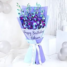 Blue Orchid Personalised Wish-44