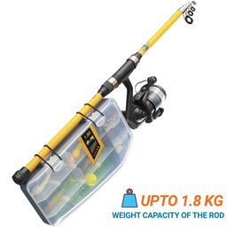 Fishing Rod 6ft Telescopic Discovery Ufish 180 - Yellow-image-67