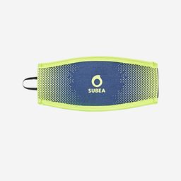 Neoprene over-strap for diving masks blue/fluo yellow-image-46